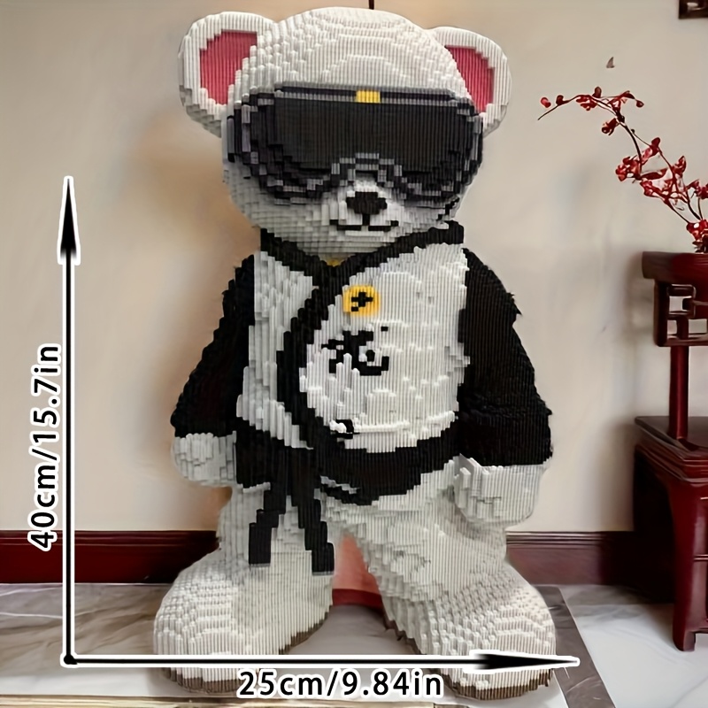 5000pcs Lucky Bear Building Blocks Model
